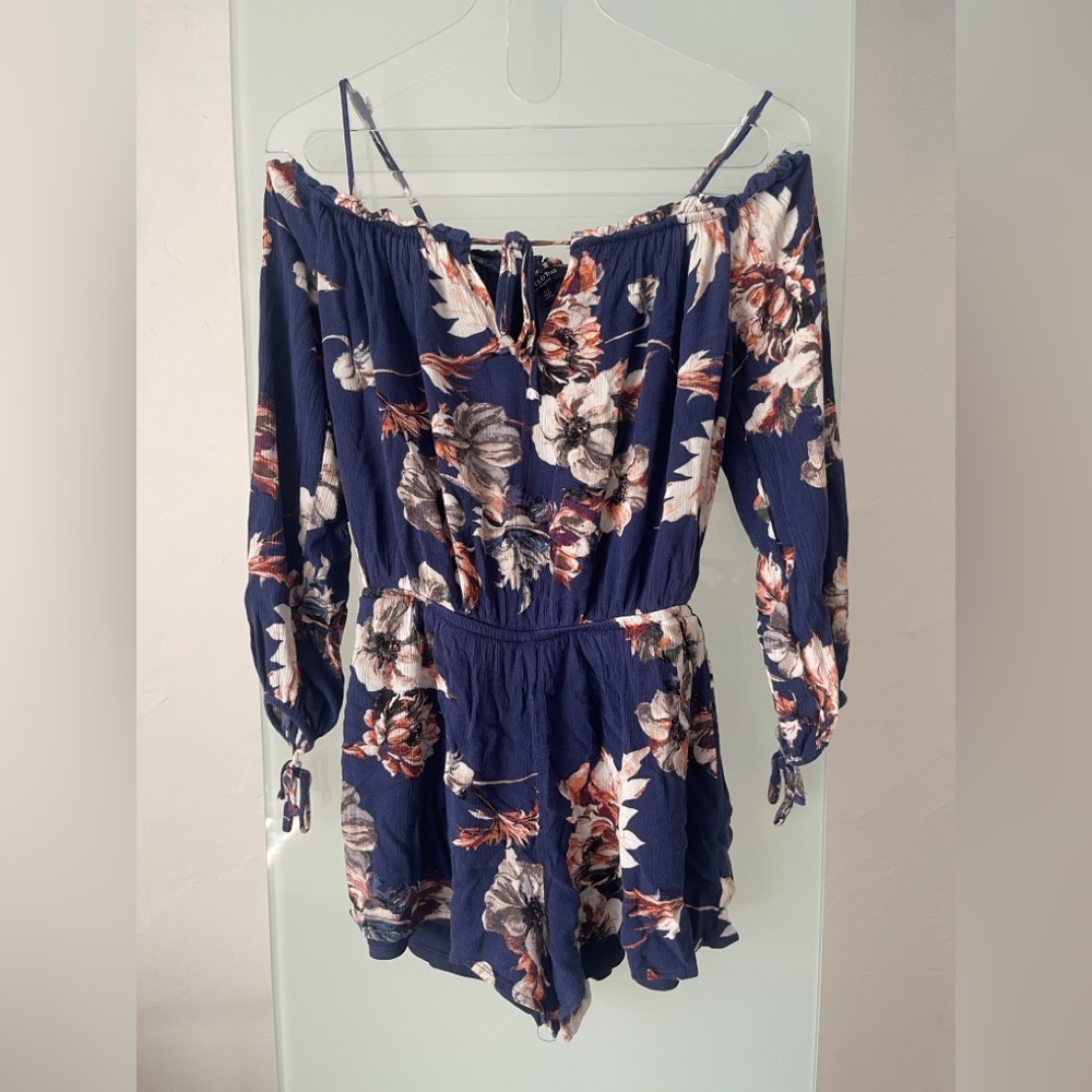 Women’s Floral Off-Shoulder Romper